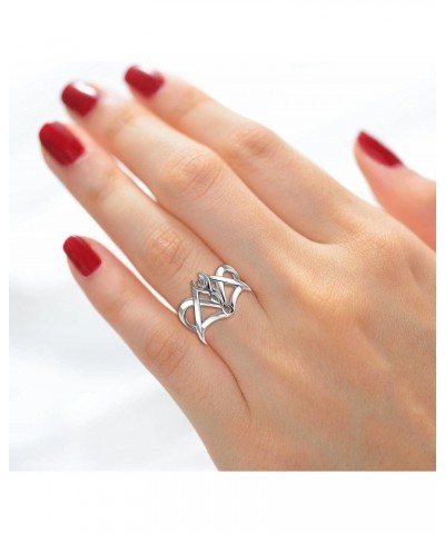 Ladies 925 Sterling Silver Goddess Ring $22.39 Rings