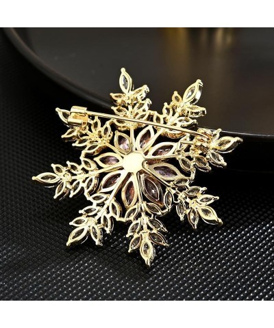 Elegant Rhinestone Brooch Plating Fashion Rhinestone Brooch Pin Dress Accessories Jewelry Birthday Graduation Jewelry Gift fo...