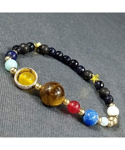 Chakra Bracelets Crystal Bracelet Beaded Healing Stone Bracelet Yoga Energy Jewelry Gifts for Teen Girls B:Star Set $10.07 Br...