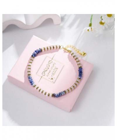 Natural Stone Beaded Bracelets for Women Handmade Beach Boho Beads Bracelet Jewelry Gift for Her H $8.69 Bracelets