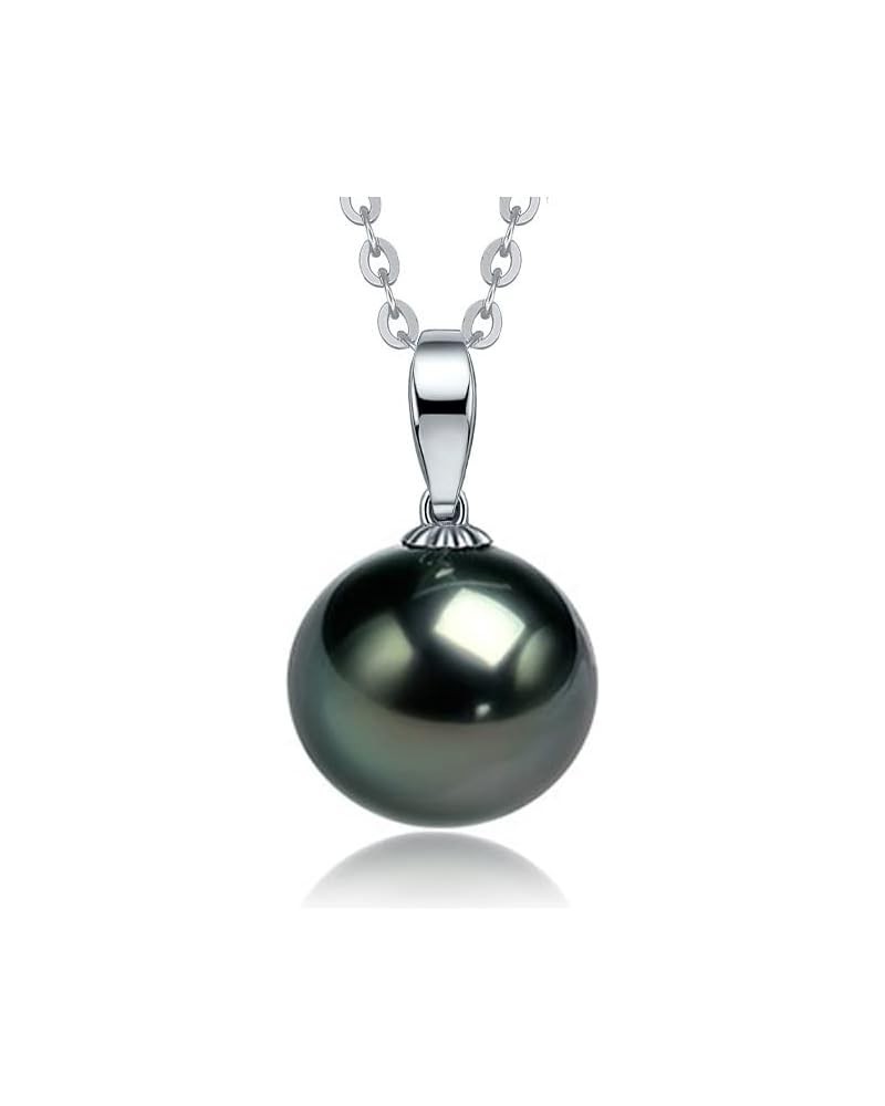 authentic Tahiti Nanhai aquaculture Peacock Green Black Pearl AAA, 8- 8.5mm, 11.5-12mm, 16mm Black pearl Sydney women's Penda...