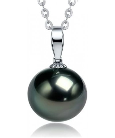 authentic Tahiti Nanhai aquaculture Peacock Green Black Pearl AAA, 8- 8.5mm, 11.5-12mm, 16mm Black pearl Sydney women's Penda...