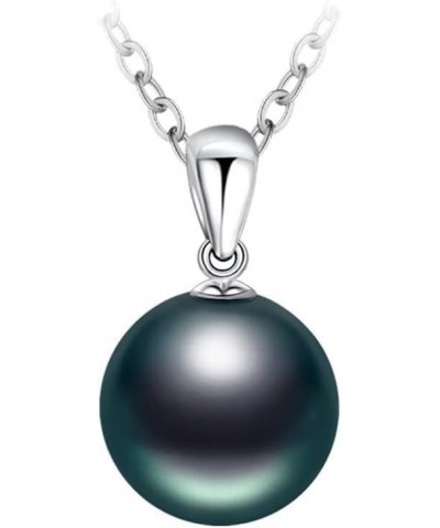 authentic Tahiti Nanhai aquaculture Peacock Green Black Pearl AAA, 8- 8.5mm, 11.5-12mm, 16mm Black pearl Sydney women's Penda...