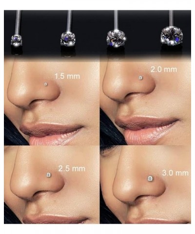 Nose Rings Studs L Nose Rings Screw Nose Rings Nose Bone Studs for Women 18g 20g 22g 14K Gold Plated 8pcs 22g Gold L Shaped $...