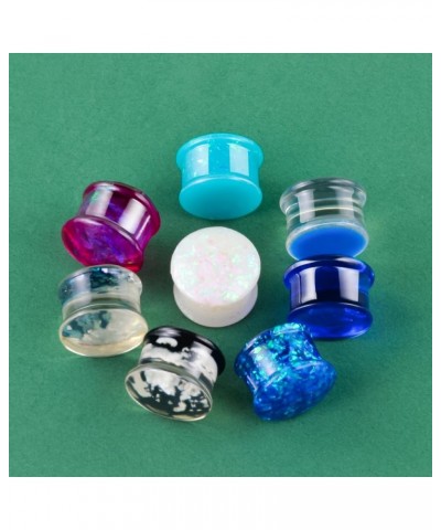 Acrylic Ear Gauges Color Ear Plugs Stretching Kit Tunnels Expander Mix Set Gift 9/16"(14mm) Style 3 $16.06 Body Jewelry