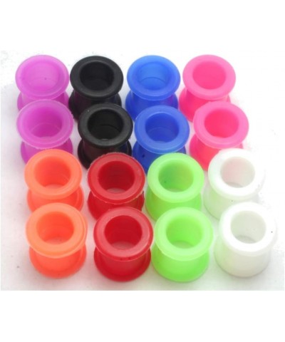 8 Pair Assortment Mix of Ear Plugs Tapers Spirals Tunnels Acrylic Steel Organic Gauges Sizes 8g-5/8 4g 5mm $11.99 Body Jewelry