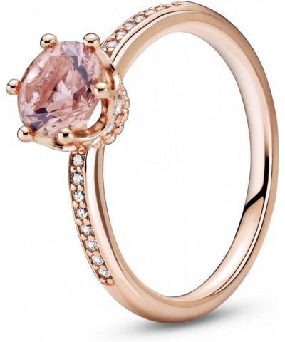 Sparkling Crown Solitaire, Pink Crystal $49.35 Rings