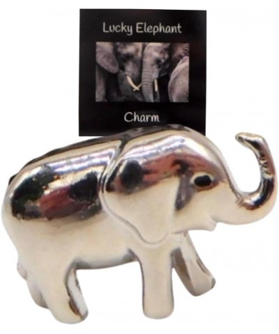 Lucky Elephant Charm Legend Pocket Tiny Trinket Set for Good Luck with Card $8.22 Bracelets