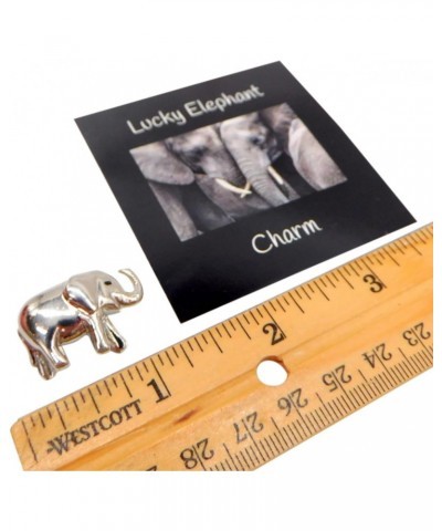 Lucky Elephant Charm Legend Pocket Tiny Trinket Set for Good Luck with Card $8.22 Bracelets