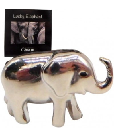 Lucky Elephant Charm Legend Pocket Tiny Trinket Set for Good Luck with Card $8.22 Bracelets