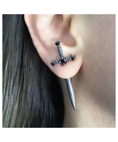 Gothic Earrings Sword Earrings for Women Cool Anime Earrings Halloween Earrings for Women Gothic Jewelry Halloween Jewelry Gi...