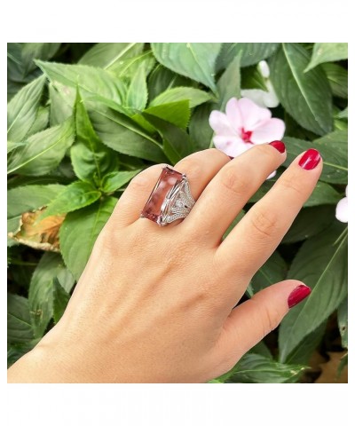 Silver Ring with Zultanite Stone that Changes Color During the Day, Turkish Diaspore Sultanite Stone Ring Silver $46.95 Rings