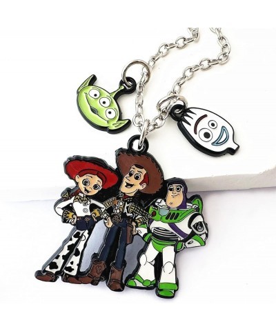 Toy Stry Necklace Anime Cosplay Jewelry Buzz Lighyear Necklace Gifts for Men Woman 1 $7.44 Necklaces