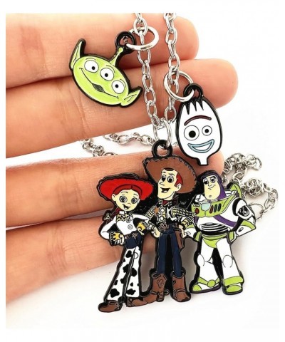 Toy Stry Necklace Anime Cosplay Jewelry Buzz Lighyear Necklace Gifts for Men Woman 1 $7.44 Necklaces