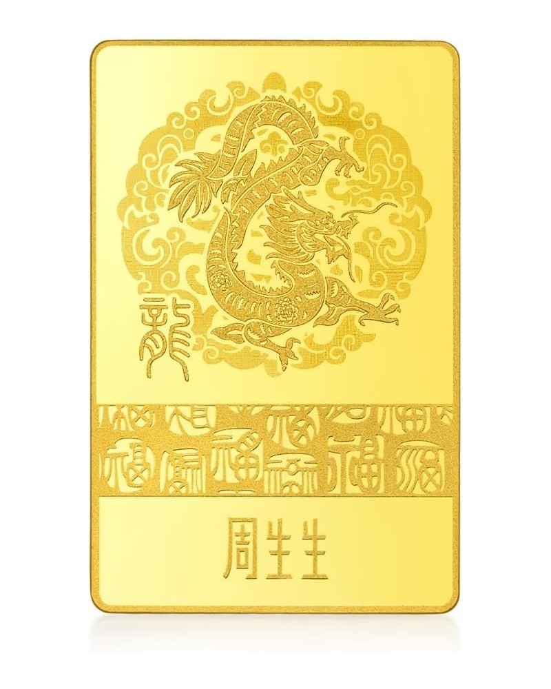 999.9 24K Solid Gold Price-by-Weight Gold Dragon Fine Jewelry, Gifting for Unisex, Women, Men 94229D $430.43 Pendants