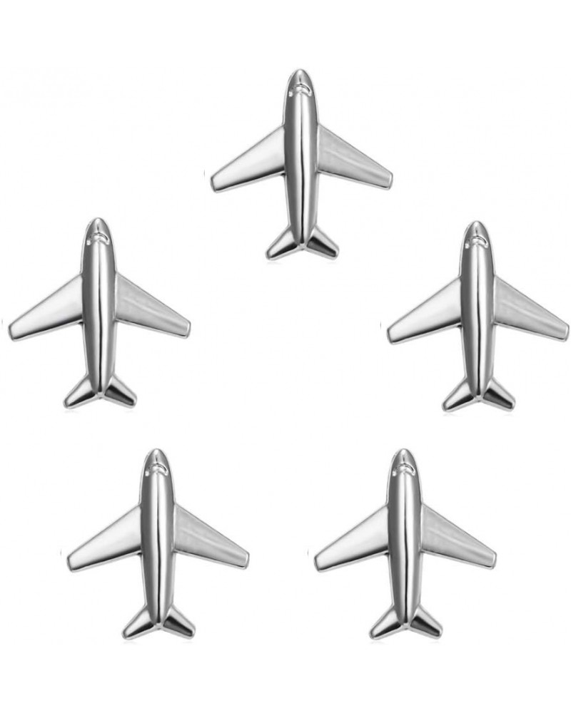 Airplane Brooch Pin Plane Smile Small Aircraft Brooch Lapel Pins Collar Badge for Backpack Shirt Bag Accessories 5pcs $6.19 B...