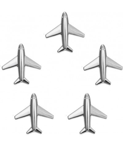 Airplane Brooch Pin Plane Smile Small Aircraft Brooch Lapel Pins Collar Badge for Backpack Shirt Bag Accessories 5pcs $6.19 B...