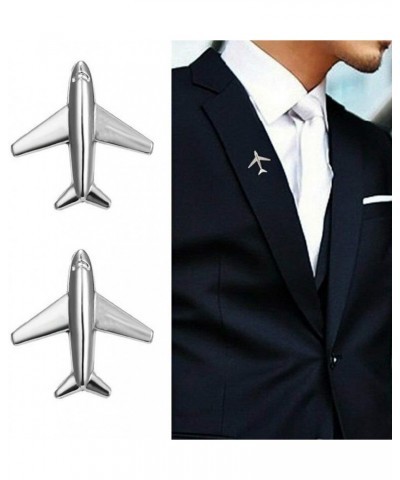 Airplane Brooch Pin Plane Smile Small Aircraft Brooch Lapel Pins Collar Badge for Backpack Shirt Bag Accessories 5pcs $6.19 B...