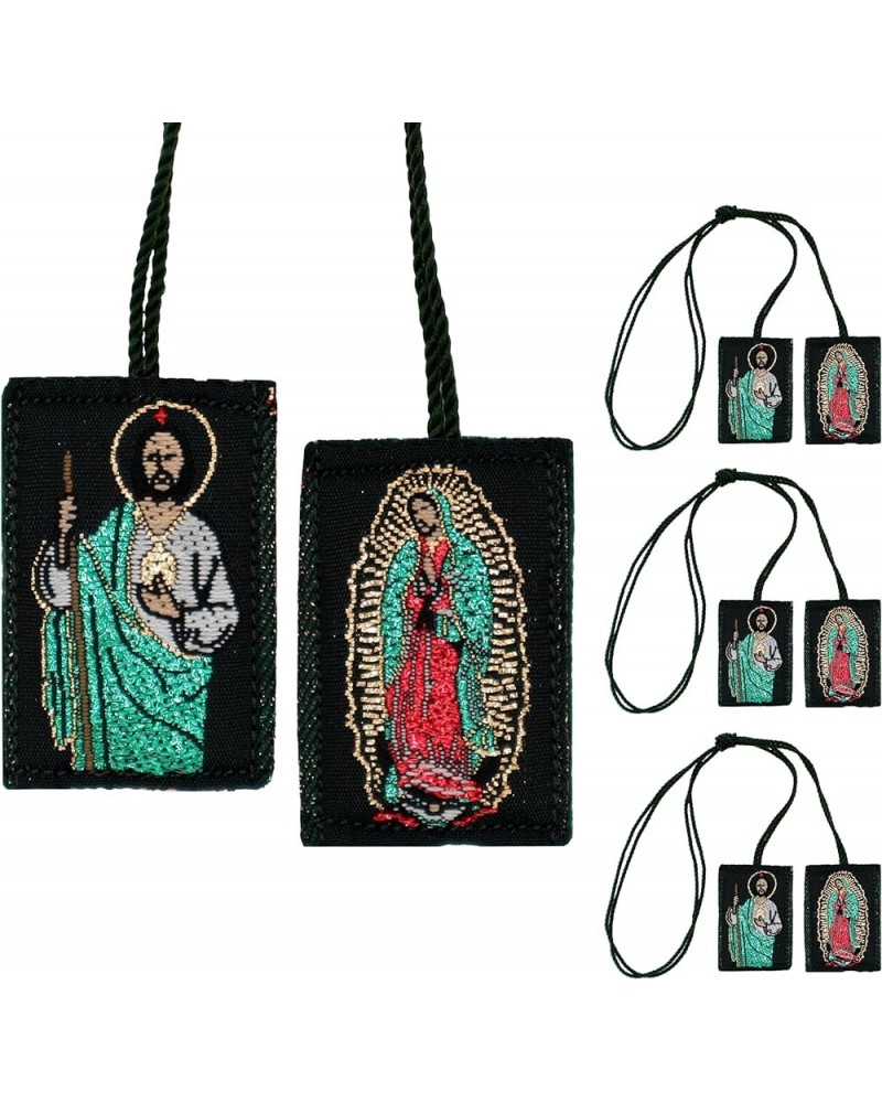 Escapulario de San Judas Tadeo 3 Pack San Judas necklace Scapular catholic necklace Saint Jude necklace St Jude Scapular cath...