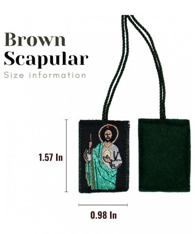 Escapulario de San Judas Tadeo 3 Pack San Judas necklace Scapular catholic necklace Saint Jude necklace St Jude Scapular cath...