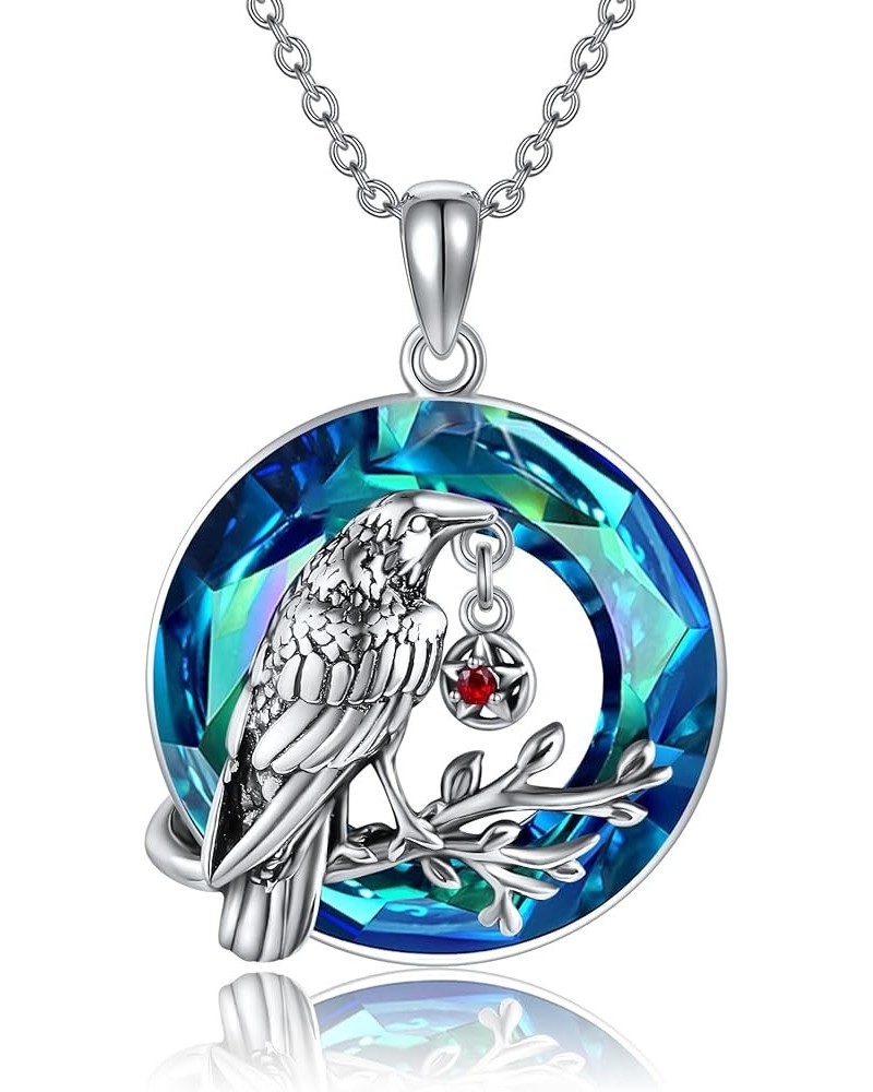 Fox/Turtle/Stingray Necklace Sterling Silver Necklaces Jewelry Gifts for Animal Lover Women Girls G-Raven $15.19 Necklaces