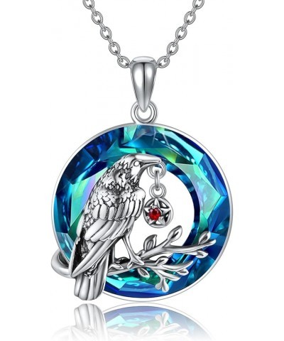 Fox/Turtle/Stingray Necklace Sterling Silver Necklaces Jewelry Gifts for Animal Lover Women Girls G-Raven $15.19 Necklaces