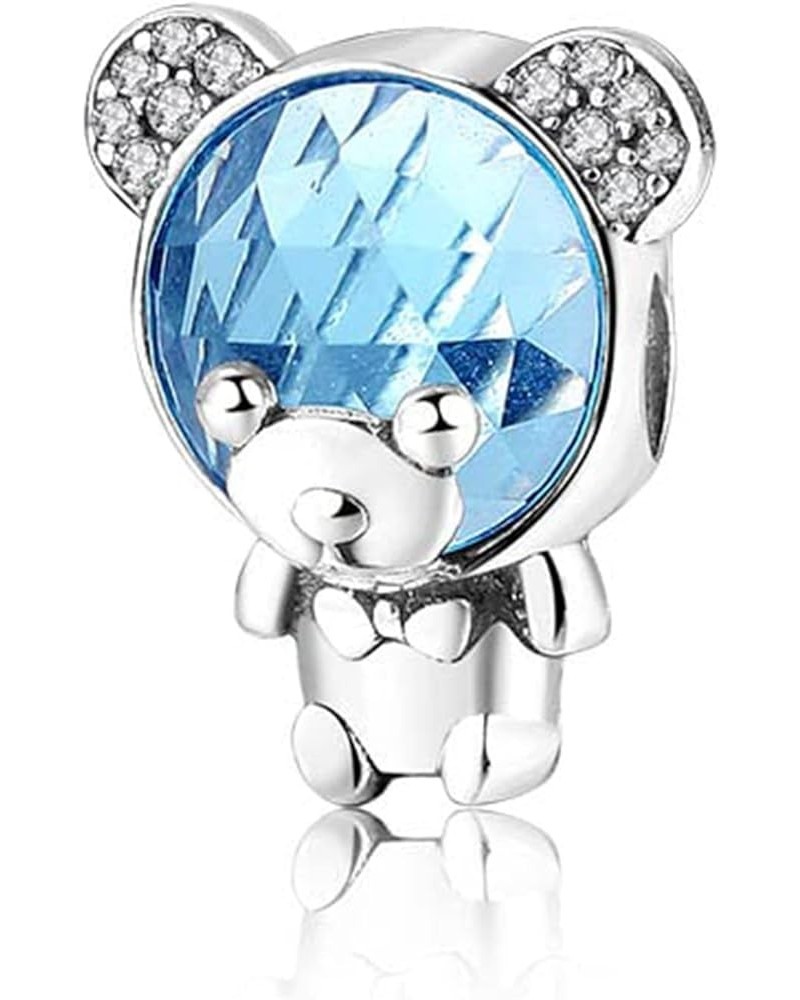 925 Sterling Silver Charms for Bracelets and Necklaces Princess Dress Heart Bear Beads Dangle Pendants Jewelry Birthday Gifts...