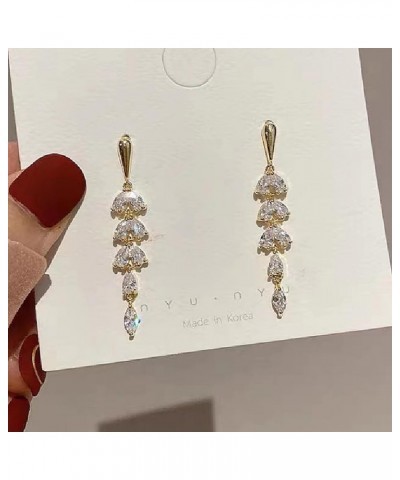 Rhinestone Earrings for Women Rhinestone Statement Earrings Sparkly Earrings Tassel Earrings Dangling Crystal Earrings for Gi...