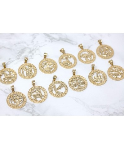 10k Yellow Gold Zodiac Pendant Necklace 22.0 Inches Capricorn $88.55 Necklaces