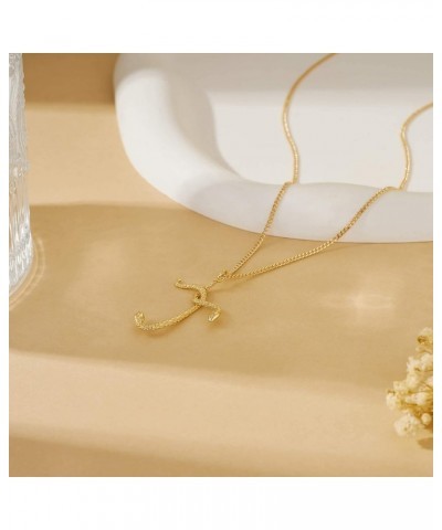 Gold Cross Necklace for Women 14K Gold Plated Chain Necklace Dainty Gold Cross Pendant Necklace Simple Cute Necklaces for Gir...