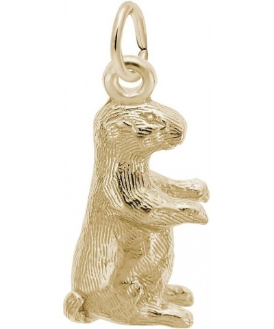 Rembrandt Groundhog Charm 14K Yellow Gold $21.33 Bracelets