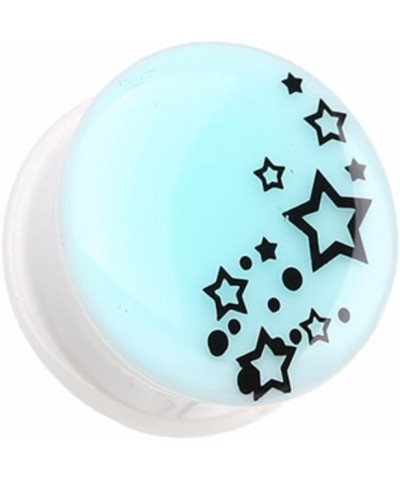 Glow in the Dark Star Cluster Single Flared WildKlass Ear Gauge Plug (Sold as Pairs) 5/8" (16mm) $9.87 Body Jewelry