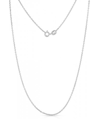 Sterling Silver Large Cubic Zirconia Round Halo Pendant Necklace 18.0 Inches $15.75 Necklaces