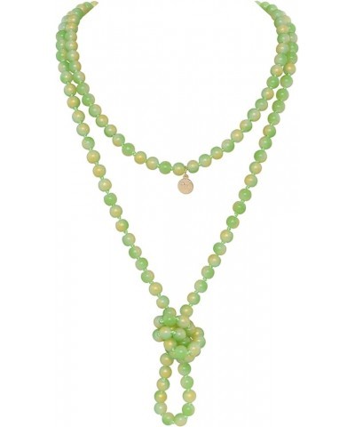 Vintage Imitation Pearl Choker Necklace Elegant Bridal Jewelry Set with Matching Earrings 1207-Green Grape $8.83 Jewelry Sets