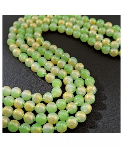 Vintage Imitation Pearl Choker Necklace Elegant Bridal Jewelry Set with Matching Earrings 1207-Green Grape $8.83 Jewelry Sets