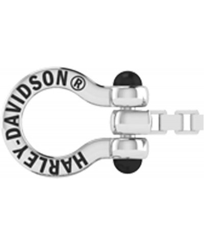 Harley-Davidson Women's Horseshoe Toggle Sterling Silver Chain Bracelet 7.5 $66.68 Bracelets