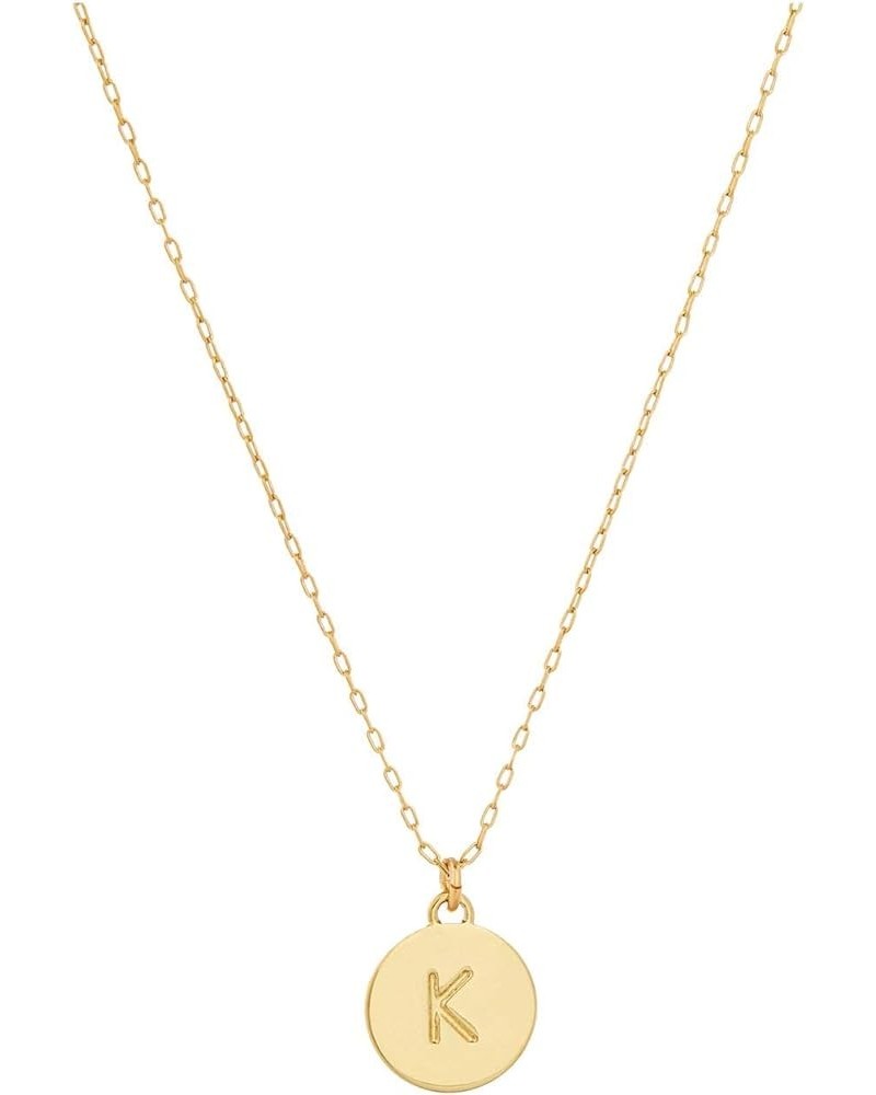 K Mini Pendant Necklace One Size K Gold $25.50 Necklaces